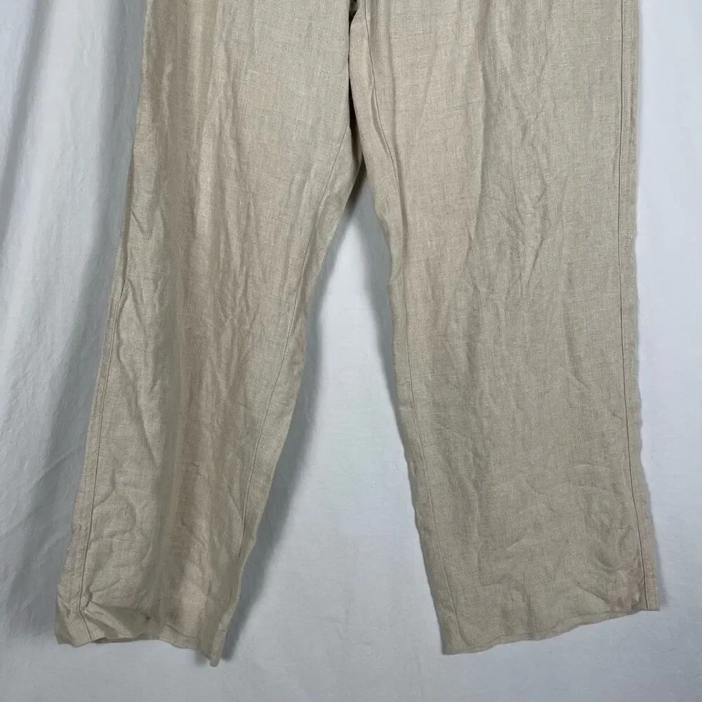 Vintage‎ Island Jupiter 100% Linen High Rise Trouser - Mens 36